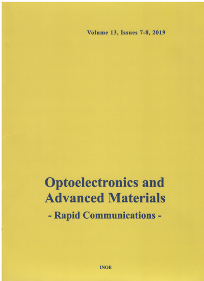 Optoelectronics and Advanced Materials - Rapid Communications